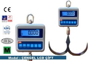 TEM 500 KG Çift Kancalı Kasap Kantarı